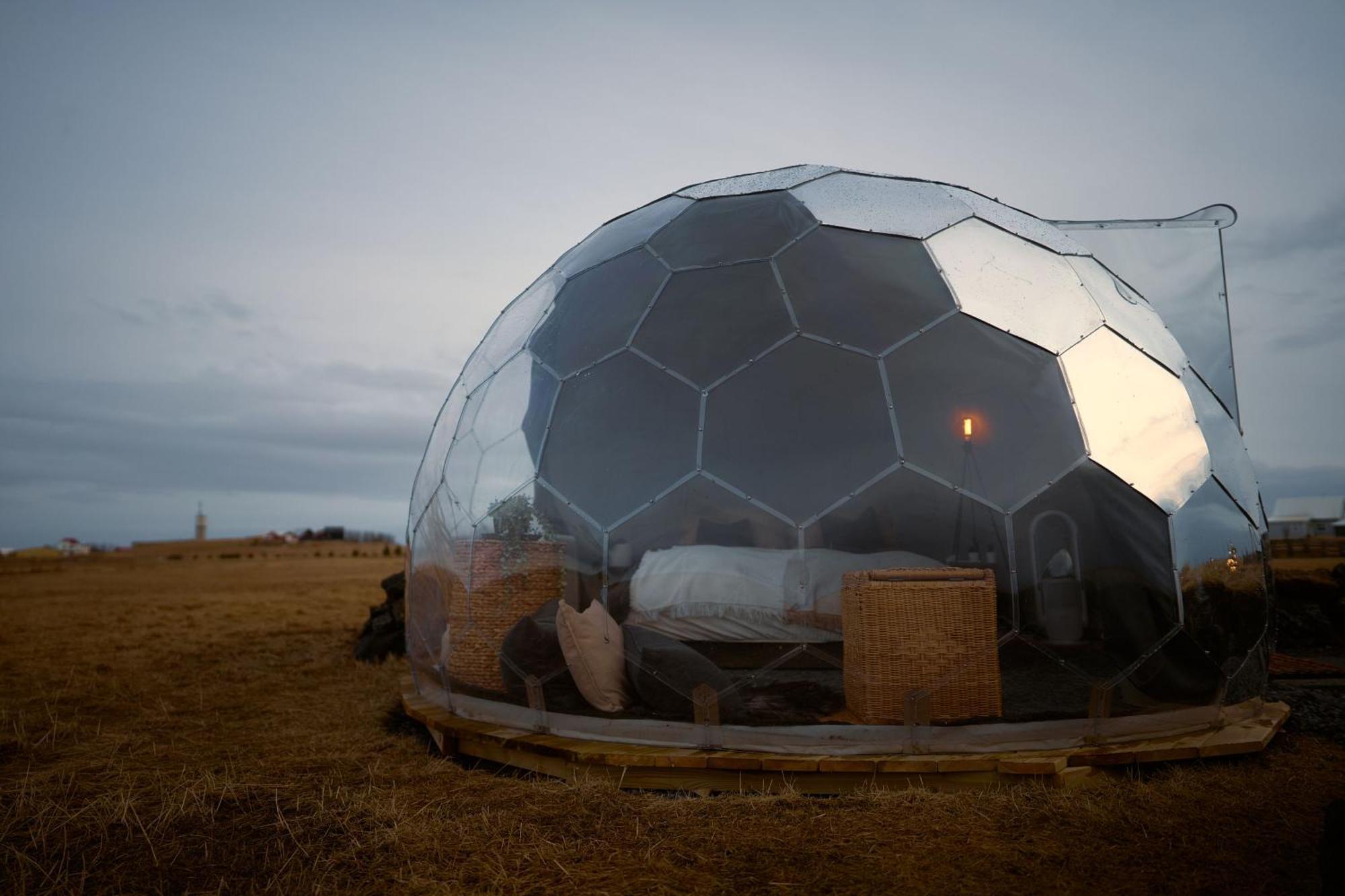 Helja Stay Glamping Domes Hella Buitenkant foto